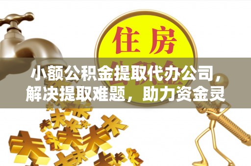 官田小额公积金提取代办公司，解决提取难题，助力资金灵活使用