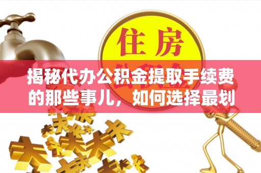 官田揭秘代办公积金提取手续费的那些事儿，如何选择最划算的服务？